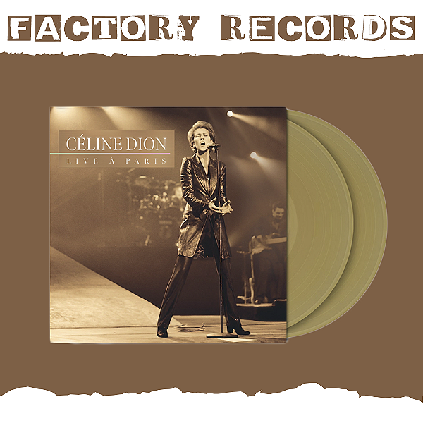 Céline Dion - Live a Paris (Golden Tan) - LP