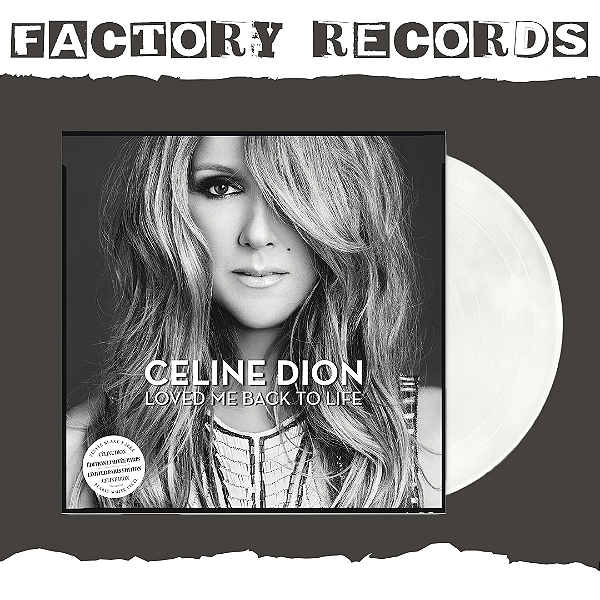 Céline Dion - Loved Me Back to Life (White) - LP