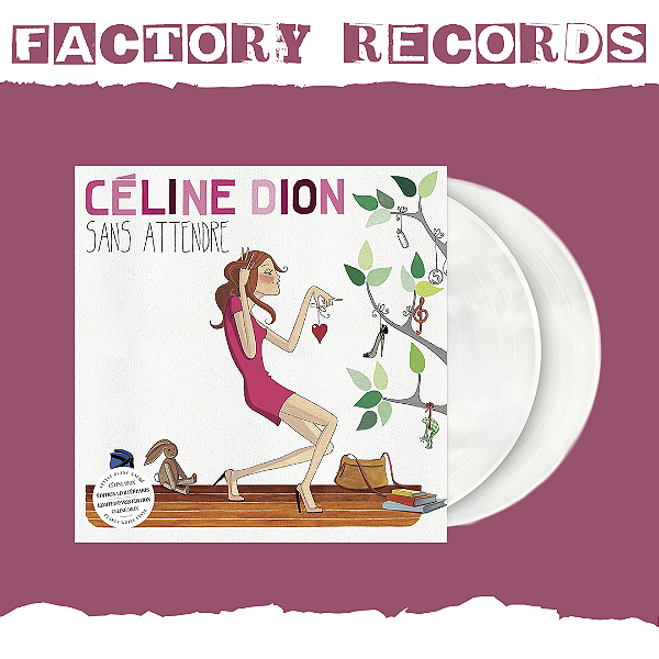 Céline Dion - Sans attendre (White) - LP
