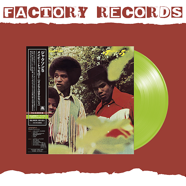 The Jackson 5 - Maybe Tomorrow (Japan - Transparent Light Green