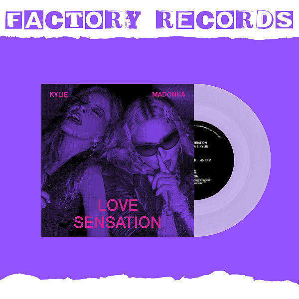 Madonna & Kylie Minogue - Love Sensation - LP 7''