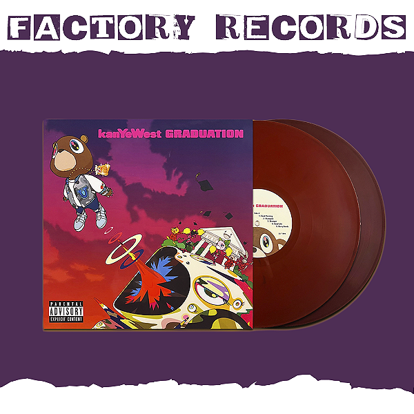 Kanye West - Graduation (Bootleg - Red Purple) - LP