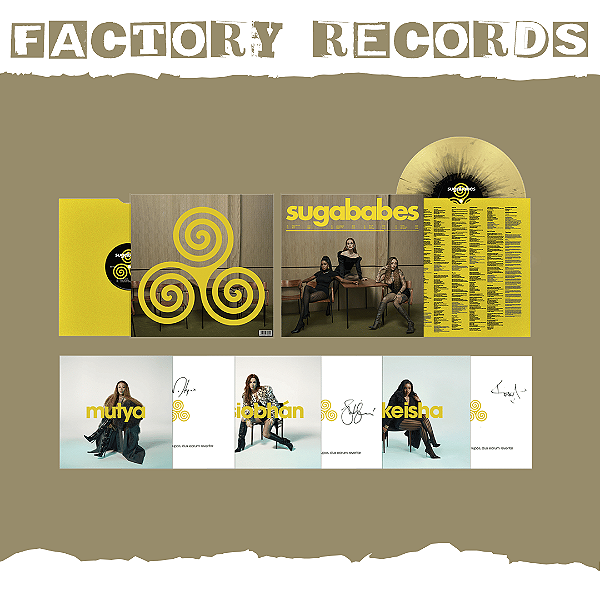 Sugababes - Sugababes (Arte Autografada - Yellow & Black Splatter) - LP