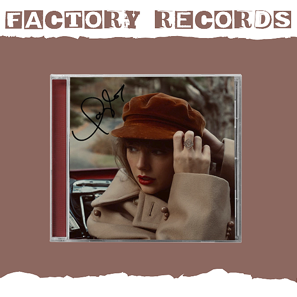 Taylor Swift - Red (Taylor's Version - Capa Autografada) - CD