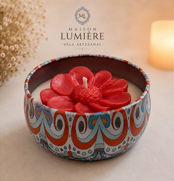 Vela Artesanal Aromática Maison Lumière