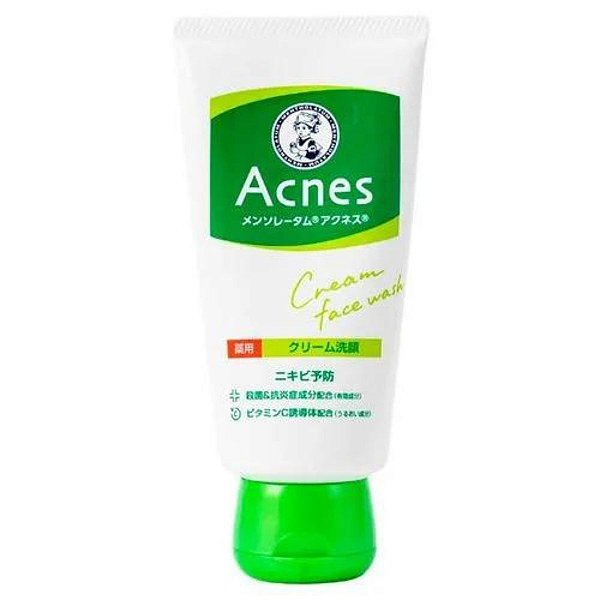 Sabonete facial cremoso para pele com Acnes Creamy Wash 130g