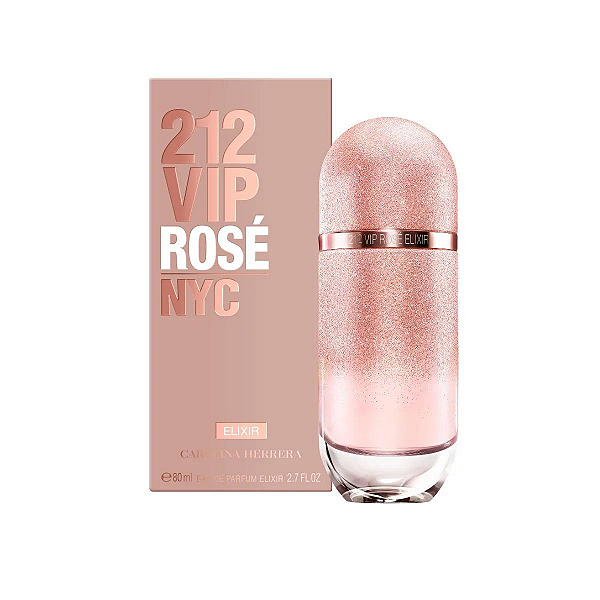 212 VIP Rosé Elixir Carolina Herrera Eau de Parfum - Perfume Feminino 80ml