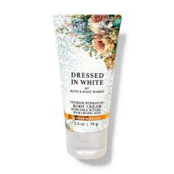 Dressed In White Travel Size Ultimate Hydration Body Cream 70g | Bath & Body Works