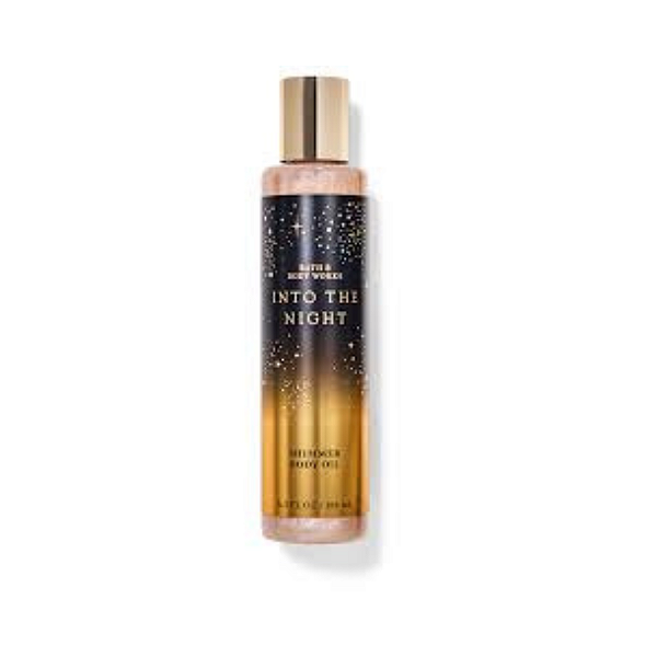 Into the Night Shimmer Body Oil 186ml - Bath and Body Works