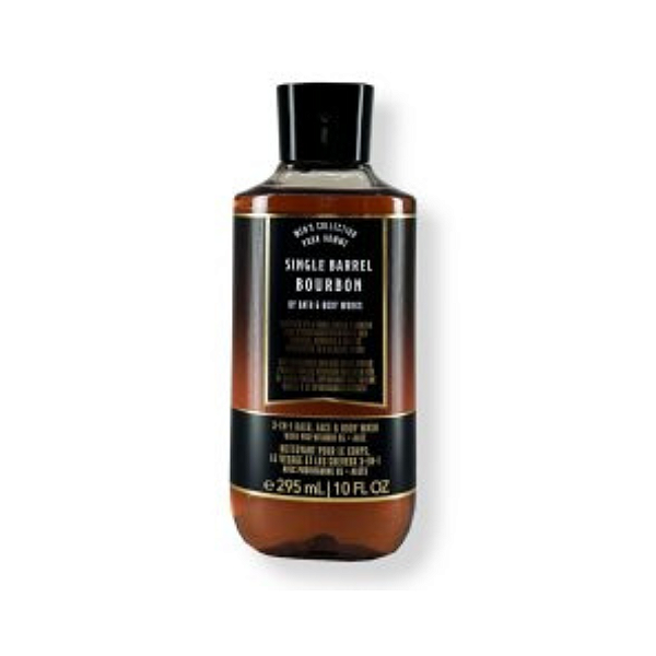 Single Barrel Bourbon 3-in-1 Hair, Face & Body Wash 295ml