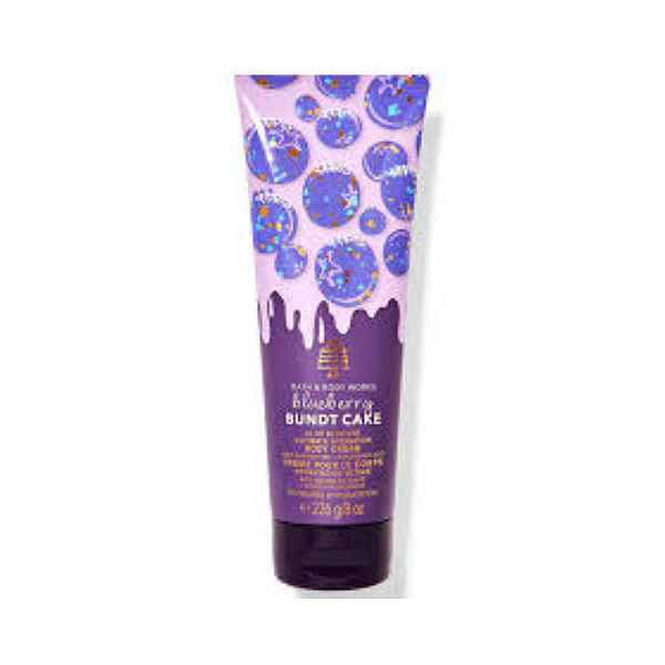Blueberry Bundt Cake Ultimate Hydration Body Cream 226g - Bath and Body Works