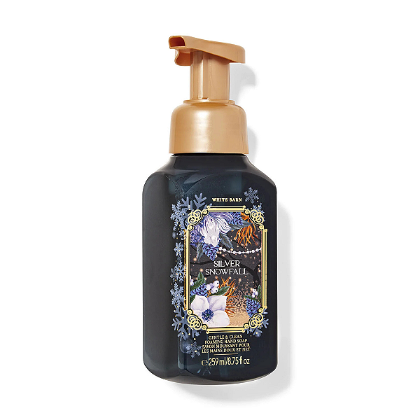 Silver Snowfall Gentle & Clean Foaming Hand Soap 259ml - Bath and Body Works