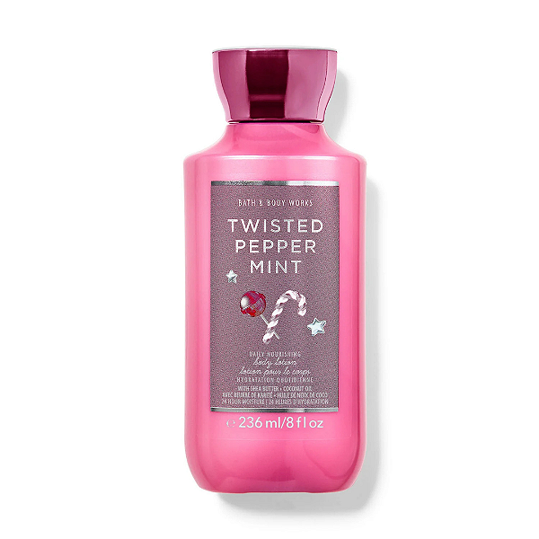 Twisted Pepper Mint Body lotion 236ml - Bath and Body Works