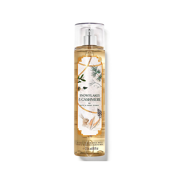 Snowflakes & Cashmere Fine Fragrance Mist 236ml - Bath and Body Works