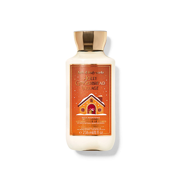 Jolly Gingerbread Village Daily Nourishing Body Lotion 236ml - Bath and Body Works