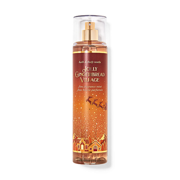 Jolly Gingerbread Village Fine Fragrance Mist 236ml - Bath and Body Works