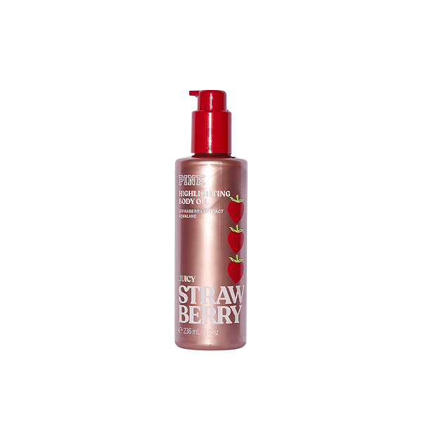 Juicy Strawberry Highlighting Body Oil 236ml - Victorias Secret