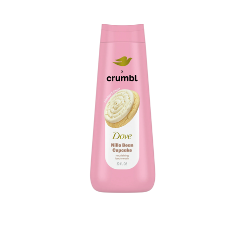 Dove Crumbl Moisturizing Liquid Body Wash Nilla Bean Cupcake - Sabonete Líquido