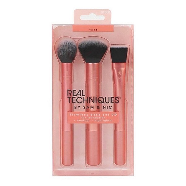 Real Techniques – Pinceis Flawless base set 2.0