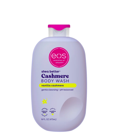 Sabonete Líquido Corporal eos Shea Better Cashmere - Vanilla e Cashmere