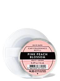 Pink Peach Blossom Car Fragrance Refill - Bath and Body Works