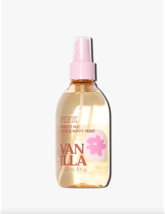 VANILLA Hair & Body Mist PINK - Victoria's Secret