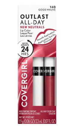 CoverGirl Outlast All-Day Lip Color with Top Coat - Good Mauve