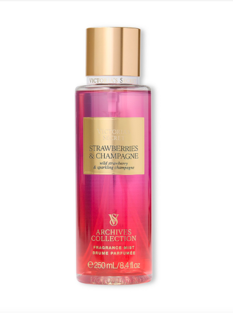 BODY SPLASH STRAWBERRIES & CHAMPAGNE ARCHIVES COLLETION - VICTORIA'S SECRET