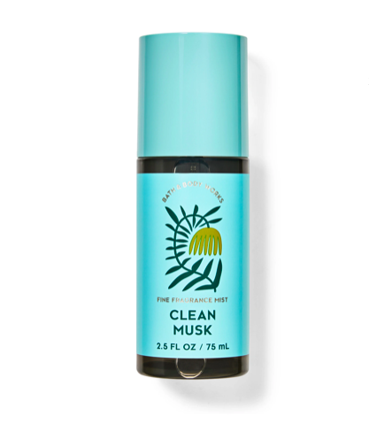 Clean Musk Travel Size Fine Fragrance Mist - Bath and Body Works