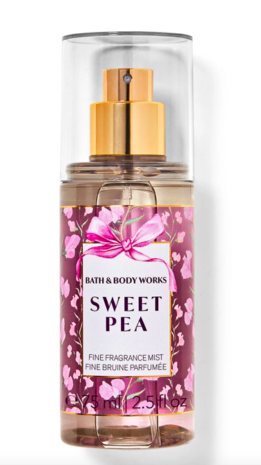 Sweet Pea Travel Size Fine Fragrance Mist - Bath and Body Works