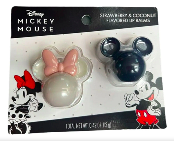 Lip Balm Mickey Mouse E Minnie Mouse Disney