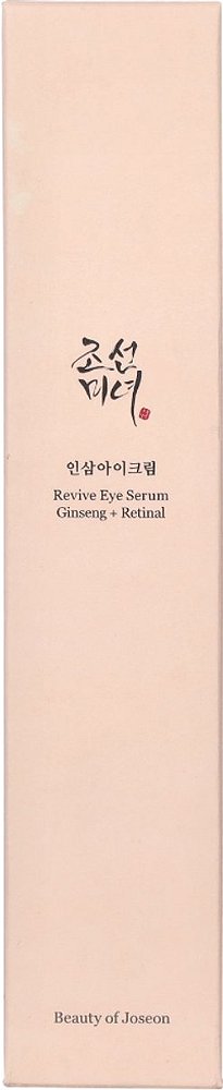 Beauty of Joseon Eye Serum 30ml - Com Ginseng, Niacinamida e Retinol 30ml