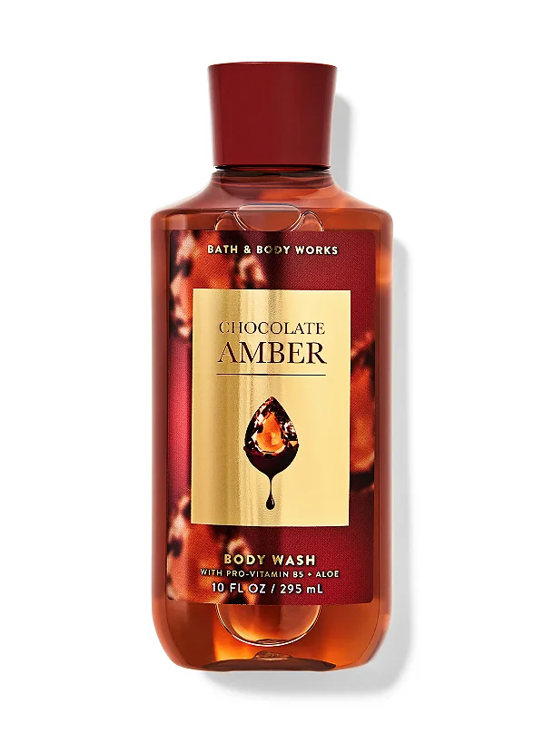 Chocolate Amber Body Wash - Bath and Body Works