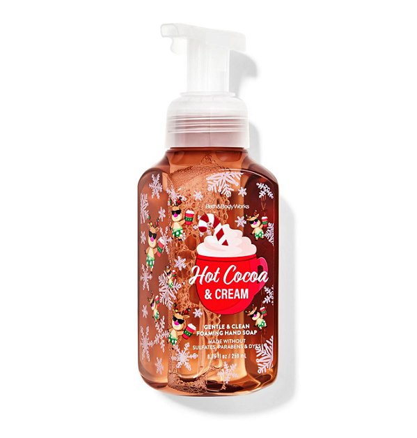 Hot Cocoa & Cream Gentle & Clean Foaming Hand Soap 259ml - Bath and Body Works