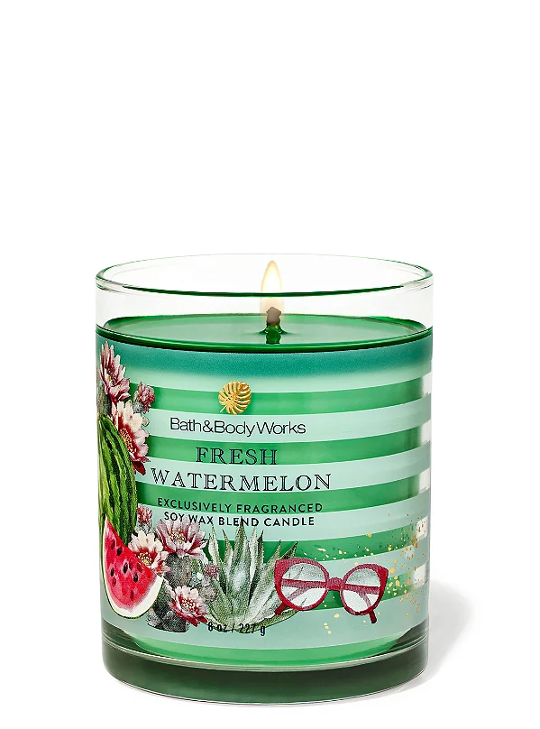 Fresh Watermelon Vela 1 Pávio - Bath and Body Works