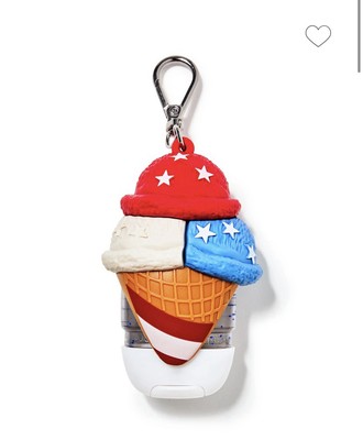 Patriotic Ice cream Pocketbac Holder. - Bath And Body Works