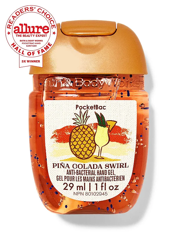 Piña Colada Swirl PocketBac Hand Sanitizer | Bath and Body Works