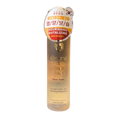 Ginseng & Snail Mucin Glow Toner by Montnature