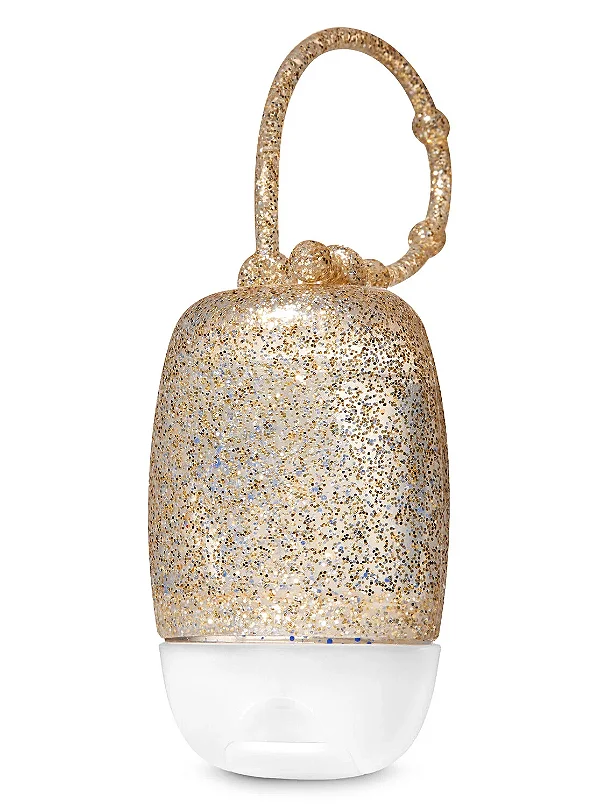Porta Alcool gel Gold Glitter - Bath and Body Works