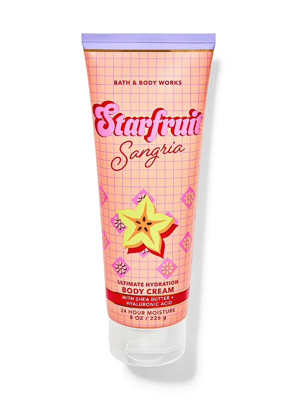 Body Cream Hidratante Corporal Starfruit Sangria Bath & Body Works
