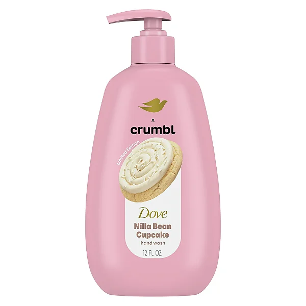 Dove Crumbl  Liquid Hand Soap Nilla Bean Cupcake