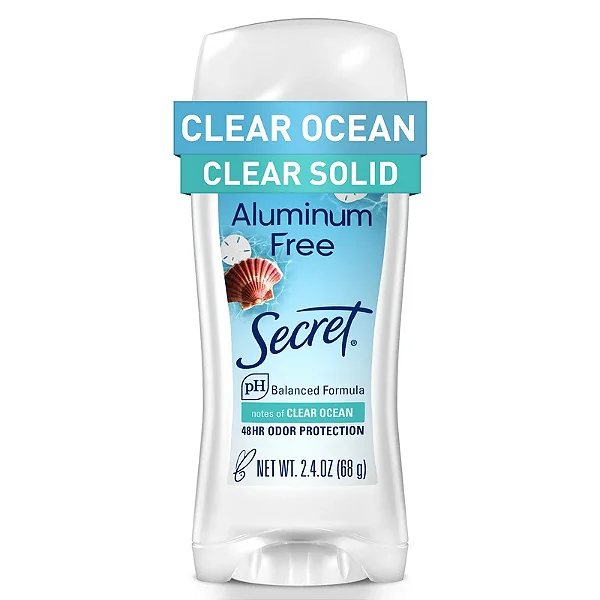 Desodorante Secret Sem Aluminio - Clear Ocean