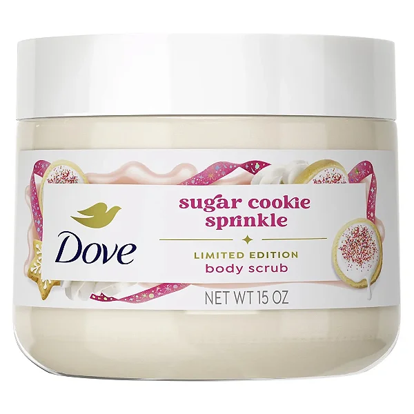 Dove Limited Edition Holiday Treats Body Scrub Sugar Cookie Sprinkle