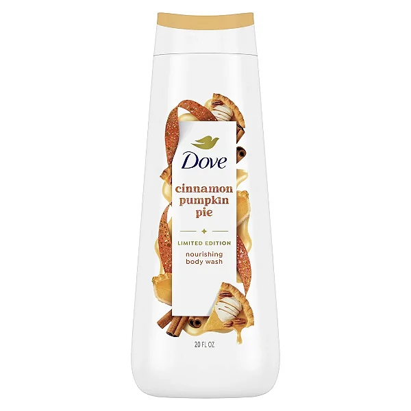Dove Limited Edition Holiday Treats Body Wash Cinnamon Pumpkin Pie
