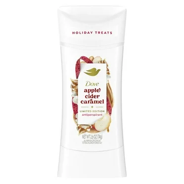 Dove Holiday Treats Women's Antiperspirant Deodorant Stick Apple Cider Caramel