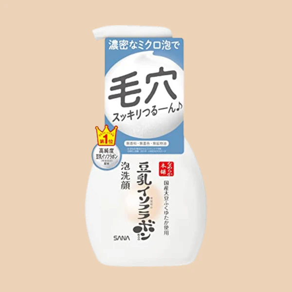 SANA - Sabonete Facial Hidratante com Espuma de Leite de Soja