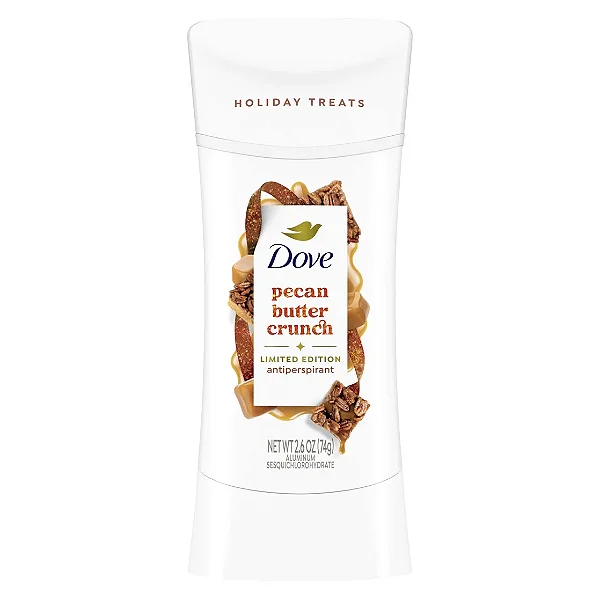 Dove Limited Edition Holiday Treats Antiperspirant Deodorant Pecan Buttercrunch