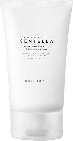 SKIN1004 Cápsula De Creme Iluminador Madagascar Centella Tone 75 Ml, 2,53 Fl.Oz, Hidratante E Iluminador