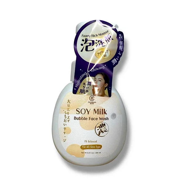 Soy Milk Foam Cleanser – Gentle & Hydrating