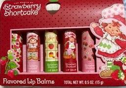 Conjunto Lip Balms Moranguinho com 5